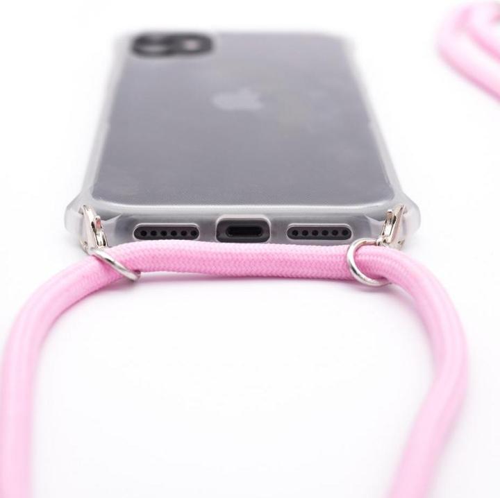 Immagine prodotto Evelatus Custodia per iPhone X/XS con corda Rosa (Apple iPhone X)