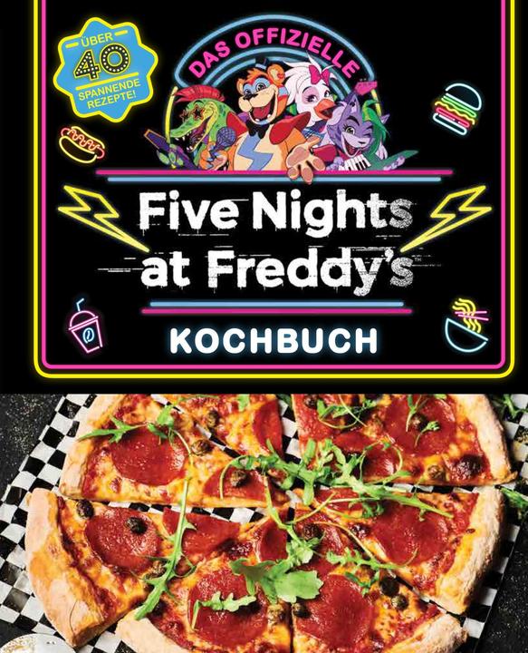 Produktbild Panini Das offizielle Five Nights at Freddy's Kochbuch (Deutsch, Rob Morris, Scott Cawthon, 2024)