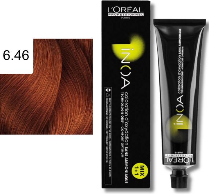 Actual product image L'Oréal Professionnel Inoa (Blond, Copper, Red)
