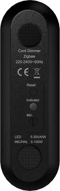 Actual product image Light Solutions Zigbee Dimmer For Wire - Black