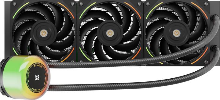 Actual product image 1stplayer Kit Watercooling AIO CC RGB - 360mm (Noir)