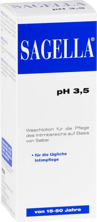 Image du produit Sagella Lotion lavante pH 3,5, 100 ml de lotion (100 ml, Lotion de toilette intime)
