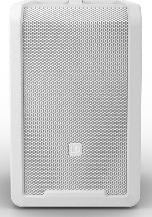 Immagine prodotto LD Systems ANNY® 8 W - Altoparlante PA Bluetooth® portatile con batteria ricaricabile e mixer, bianco puro (1x 80 W)
