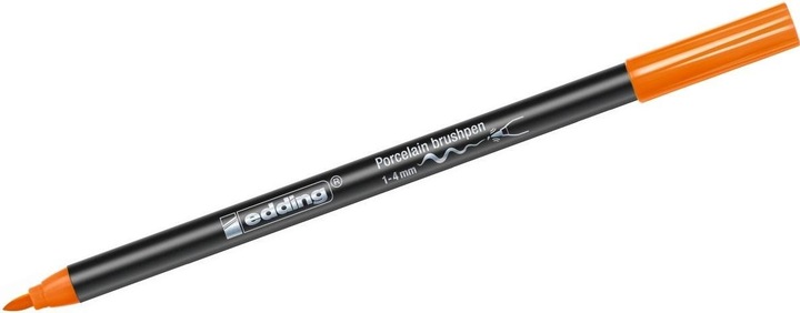 Immagine prodotto Edding Penna a pennello in porcellana 4200 (Arancia, 4 mm, 1 x)