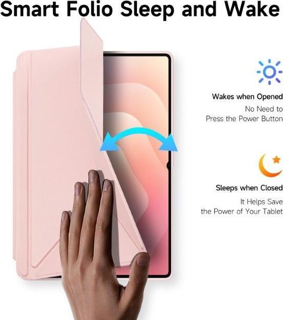 Image du produit Samsung Galaxy Tab S11 - Ducis Magi Series, aufstellbares Flip-Etui, Pink (Samsung Galaxy Tab S11 Ultra)