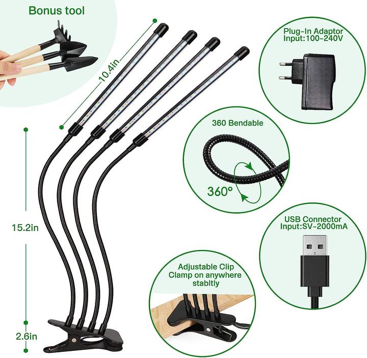 Produktbild Eweima Pflanzenlampe LED Vollspektrum (LED)
