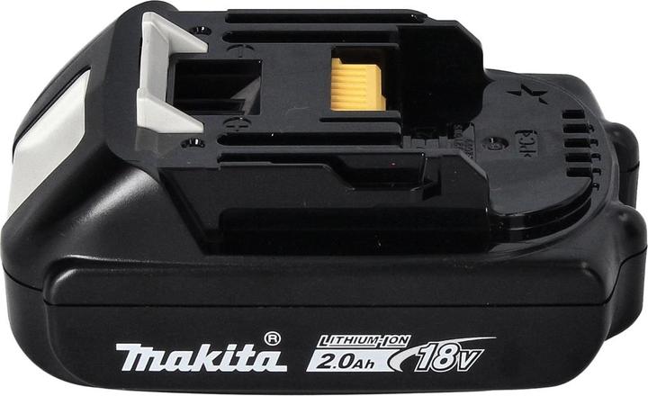 Image du produit Makita DCO 181 A1J Cisaille rotative sans fil 18 V 32000 tr/min Brushless + 1x batterie 2,0 Ah + Makpac -