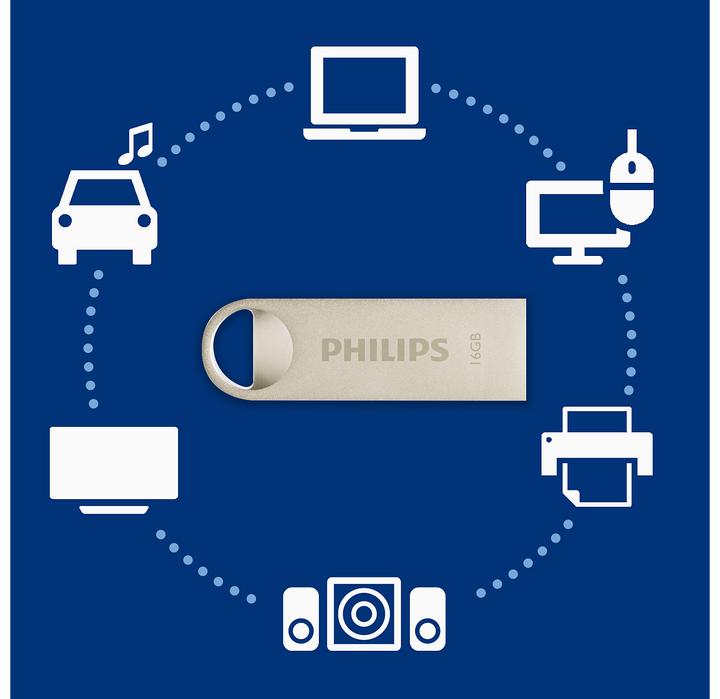 Produktbild Philips Moon Edition 2.0 (16 GB, USB-A)