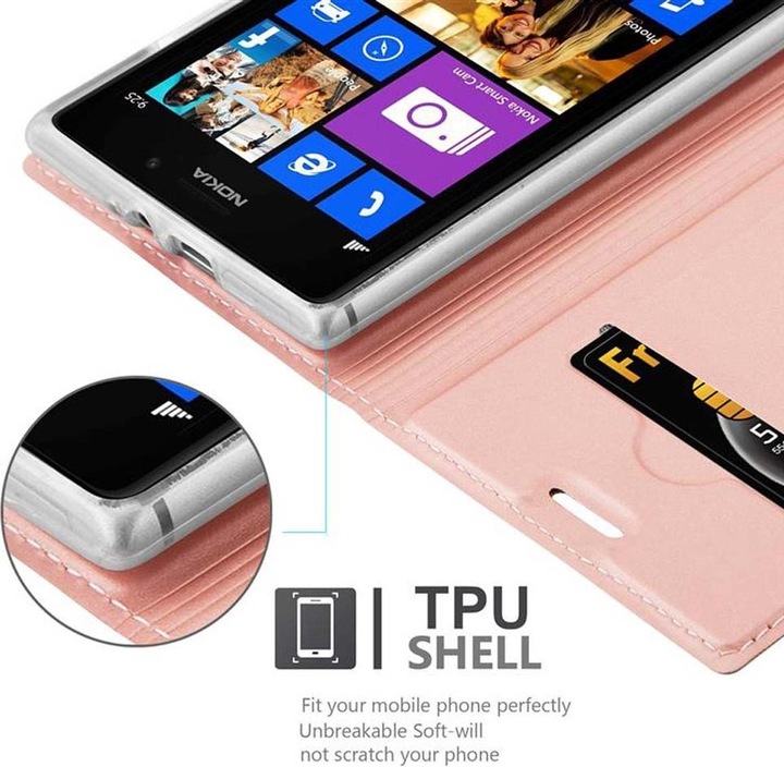 Productafbeelding Cadorabo Boek Classy Style Cover (Nokia Lumia 925)