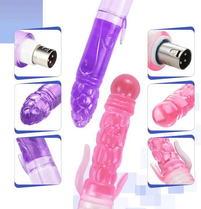 Actual product image Segook Automatische Stossmaschine mit 6 Dildo-Aufsätzen