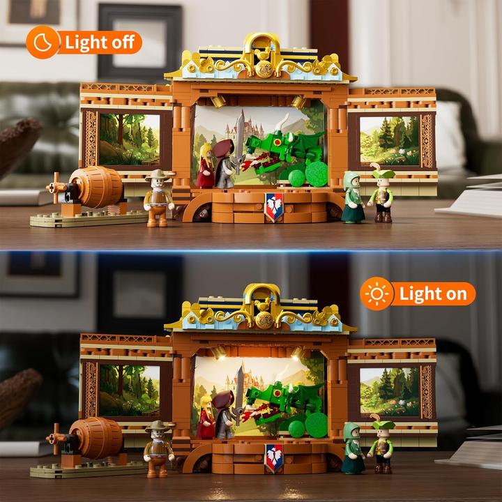Produktbild Lumibricks Mittelalterlicher Theaterwagen