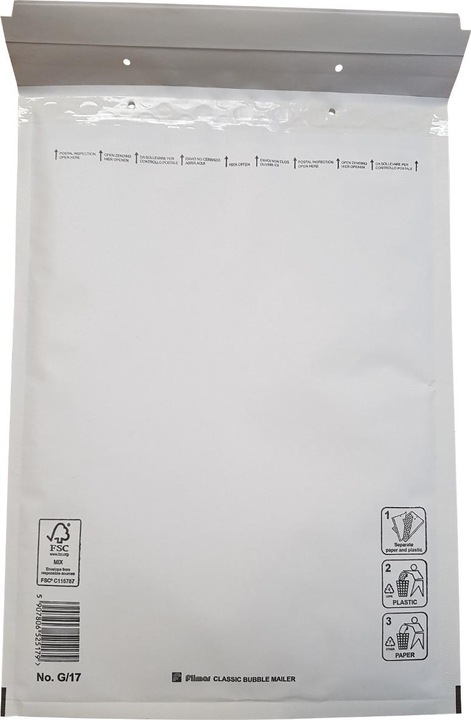 Immagine prodotto Fimar 100 buste a bolle d'aria G/17 230x340mm bianche Filmar Classic