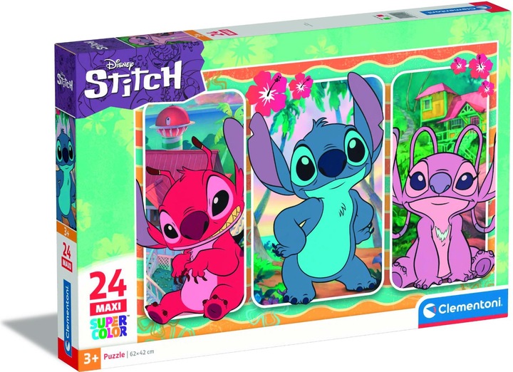 Image du produit Clementoni Stitch - Maxi 24 pezzi (24 pièces)