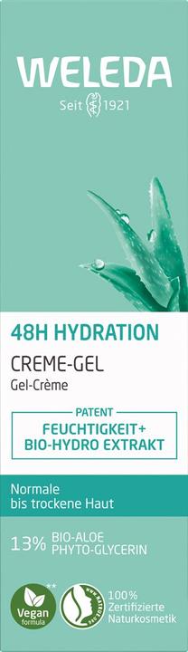 Energy Label Weleda 48h Hydration Cream Gel (30 ml, Face gel)