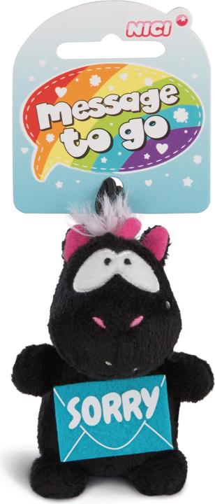 Actual product image NICI Keychain Carbon Flash "SORRY