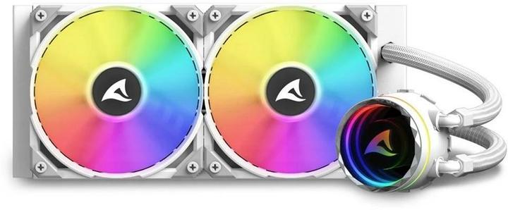 Actual product image Sharkoon S80 White RGB AIO