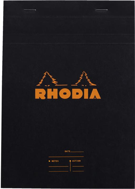 Immagine prodotto Rhodia Blocchi pinzati 80g Basi (A5, Rigatura speciale, Copertina rigida)