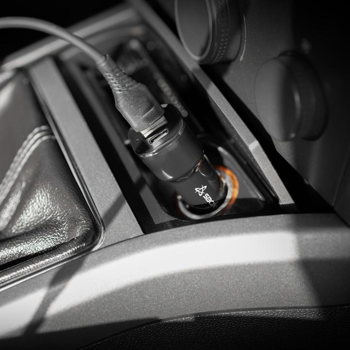 Produktbild Sbox Car Charger CC-038 38W Black