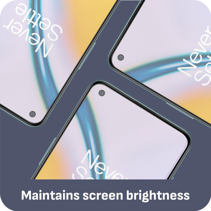 Produktbild Cazy Schutzglass Kompatibel mit OnePlus Nord 2 Tempered Glass Hülle Kompatibel - 1 Stück (1 Stk., OnePlus Nord 2)