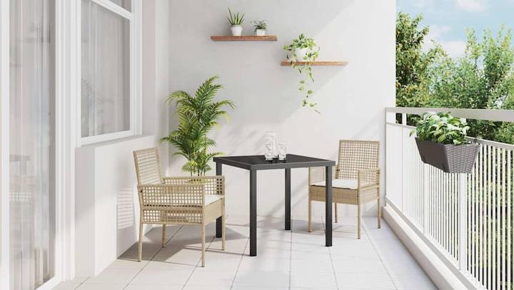 Actual product image vidaXL Moderner Gartenstuhl