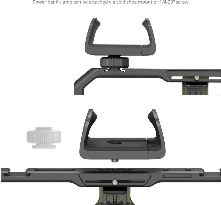 Produktbild SmallRig 4596 x Brandon Li All in One Mobile Video Kit Full Quick Release Co design Edition (Cage, Cage Zubehör, Griff)