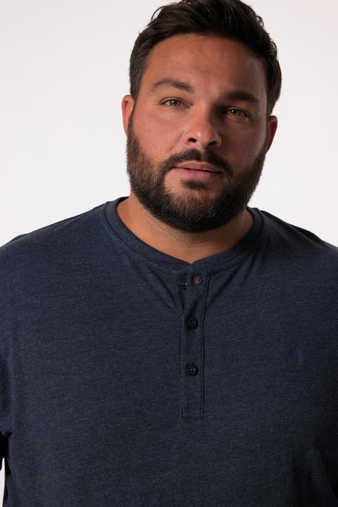 Actual product image Men+ Henley, Basic, Langarm, Rundhals (3XL)