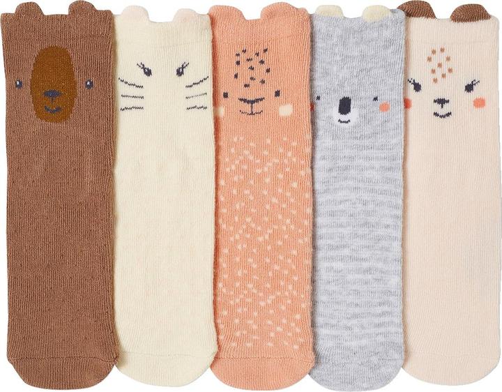 Actual product image Vertbaudet 5-pack of baby socks with animals (5-pack, 18)