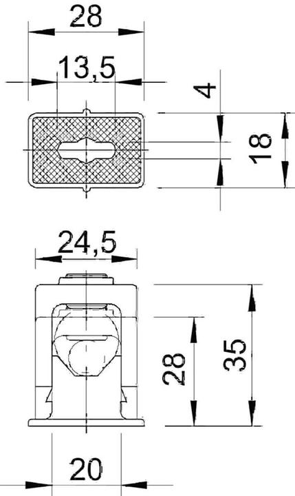 Produktbild OBO Bettermann Greif-Iso-Schelle 3040 6-16mm 2teilig lichtgrau