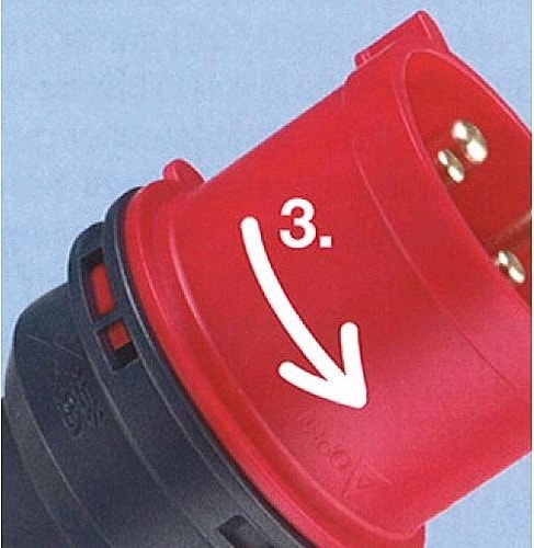 Actual product image ABL CEE plug (CEE 16/5)