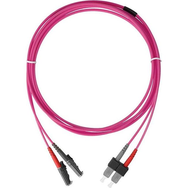 BlueOptics Duplex LWL Patchkabel SC-E2000 Multimode OM4 5 Meter (5 m), Netzwerkkabel