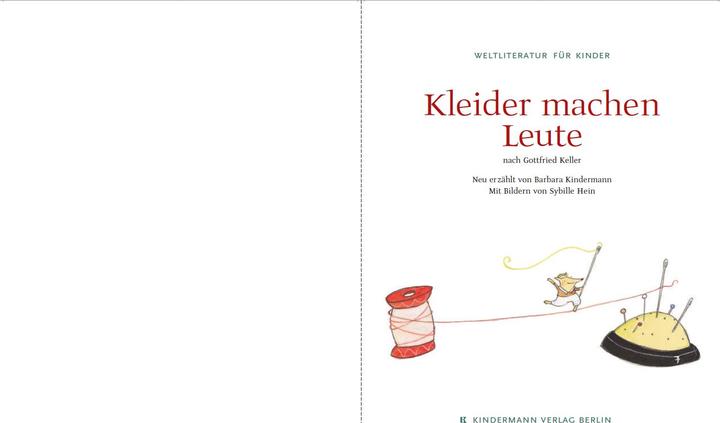 Produktbild Kleider machen Leute (Deutsch, Barbara Kindermann, 2004)