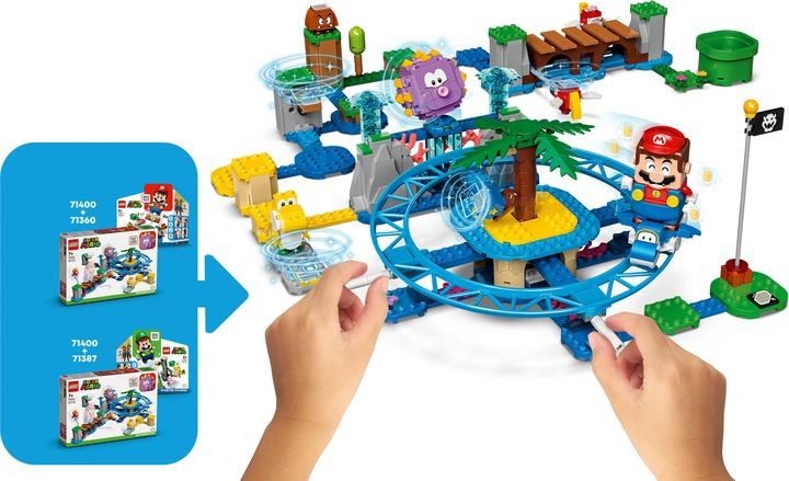 Actual product image LEGO Maxi Igloos Beach Trip - Expansion Set (71400, LEGO Super Mario)