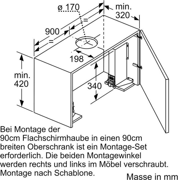 Produktbild Bosch Hausgeräte DFS097K51 (Unterbauhaube, Huttenlüfter)