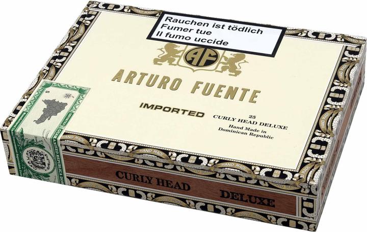 Actual product image Arturo Fuente Classic Curly Head (de Luxe) Natural (Churchill)