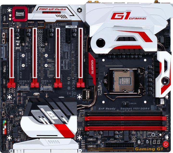 Produktbild Gigabyte Ga-Z170x-Gaming G1 (LGA 1151, Intel Z170, E-ATX)
