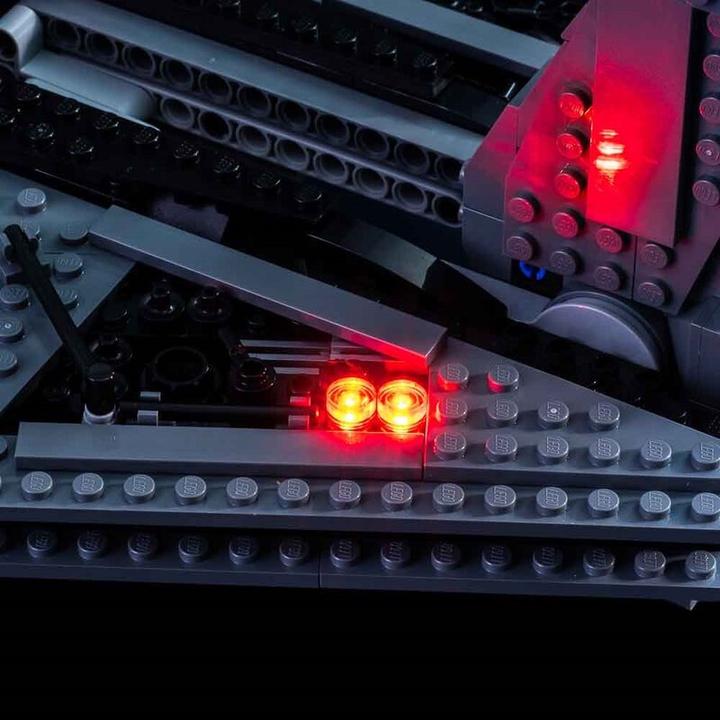 Actual product image Light my bricks LEGO® Star Wars The Justifier #75323 Light Kit