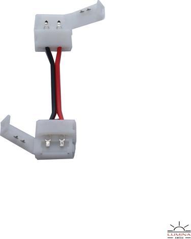 Actual product image Lumina Swiss Connecting clip 5cm, clips on both sides for Unicolor 5050 and high-density strips
