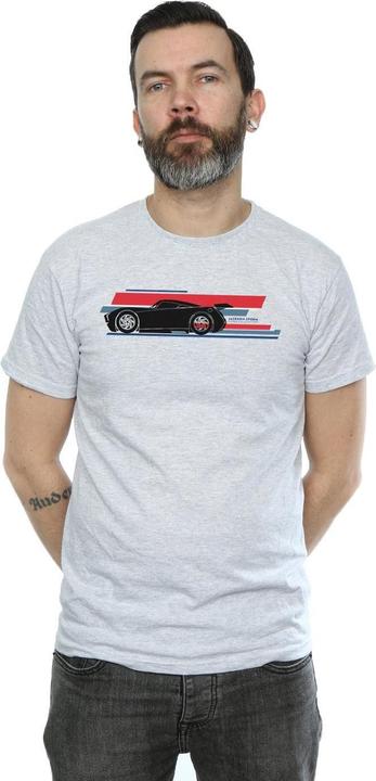 Image du produit Disney - T-shirt CARS JACKSON STORM STRIPES - Homme (M)