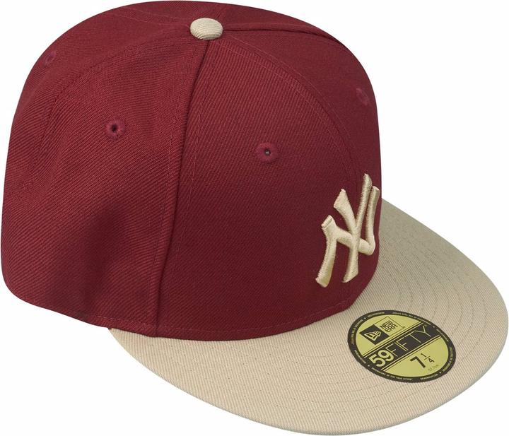 Actual product image New Era 59Fifty New York Yankees Cardinal (7 7/8)