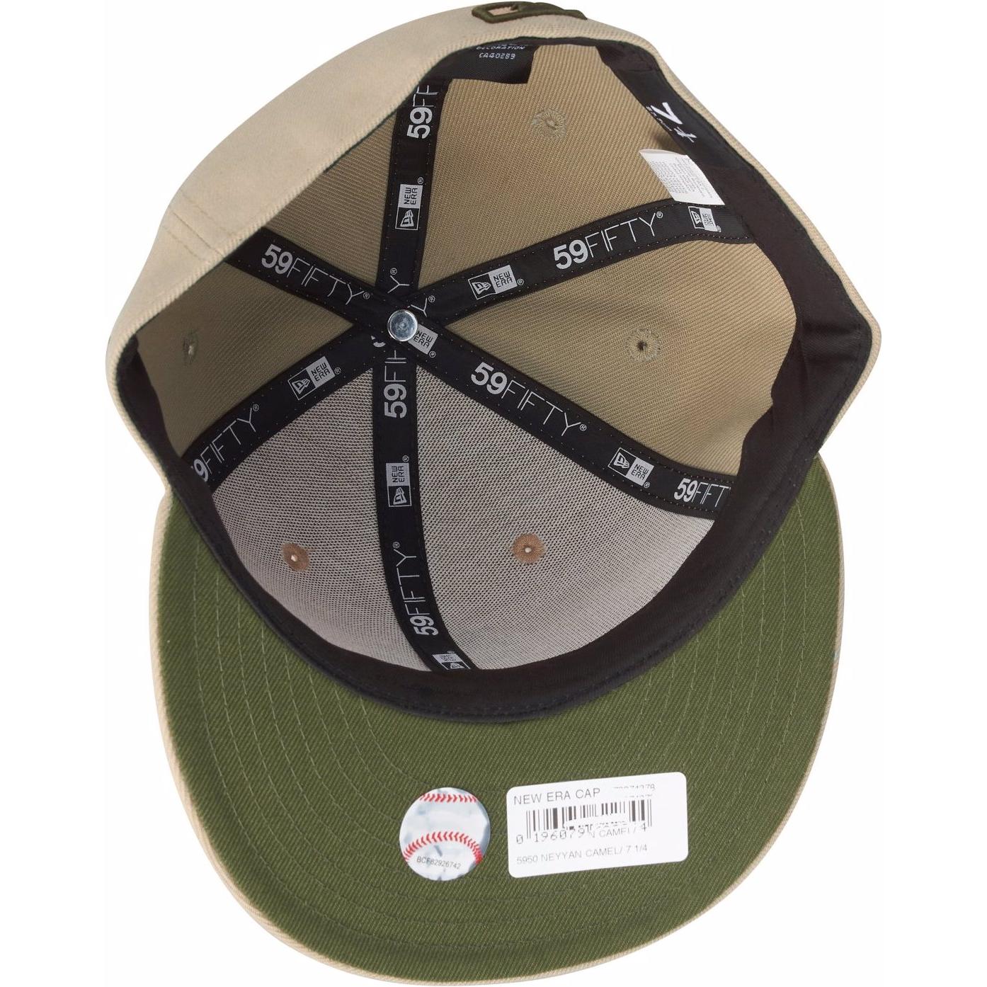 Thumbnail - New Era, Herren, Cap, 59Fifty New York Yankees, Beige, (7 3/8)