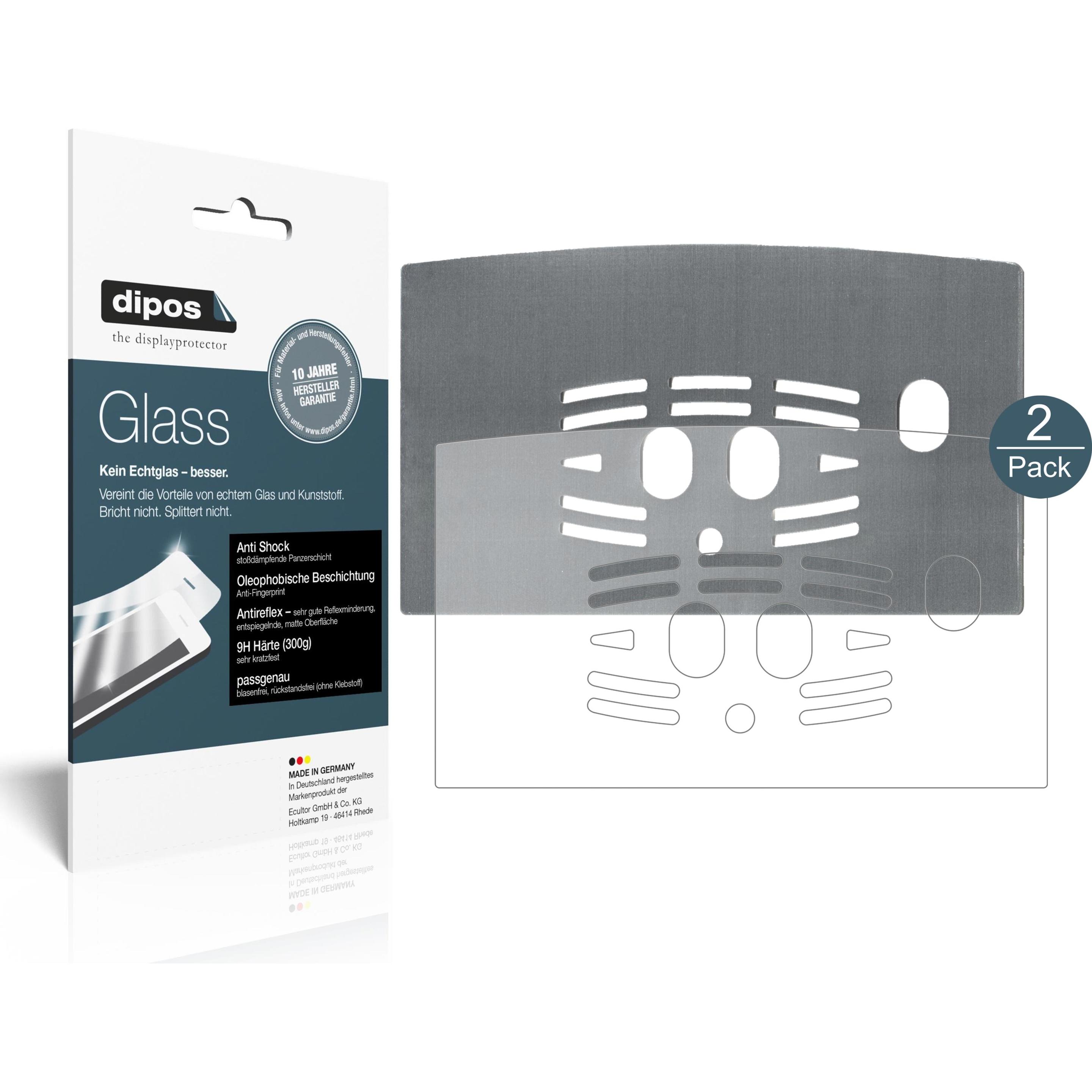 Dipos Displayschutz Anti-Shock, Zubehör Kaffeemaschinen, Transparent