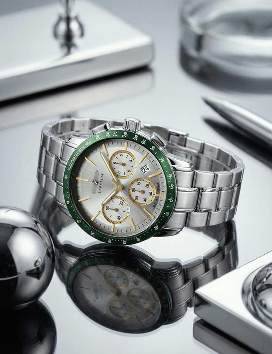 Produktbild Zeppelin New York 8878MB5 Uhr Quarz 42mm (Analoguhr, Chronograph, 42 mm)