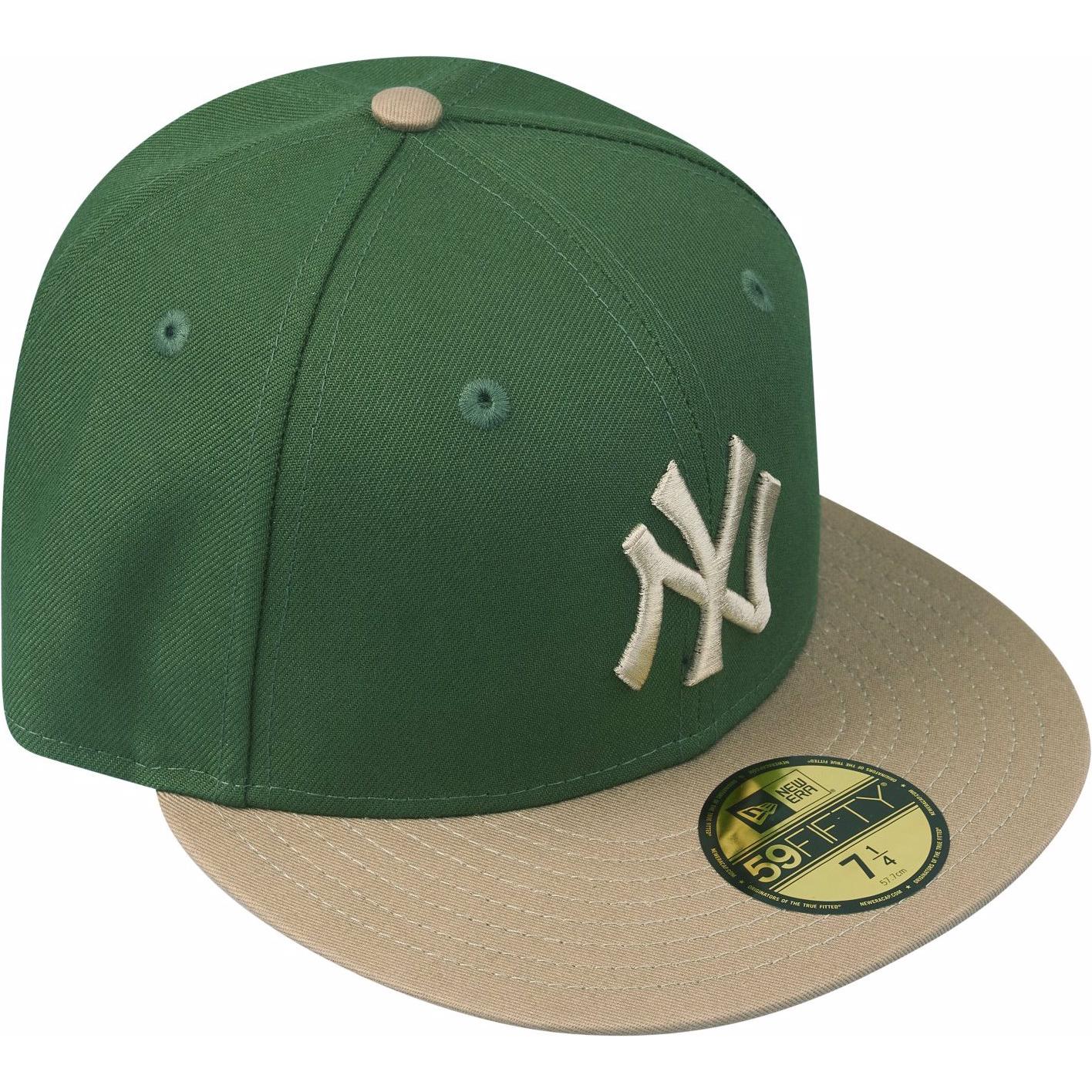 Thumbnail - New Era, Herren, Cap, 59Fifty New York Yankees, Grün, (7 3/8)