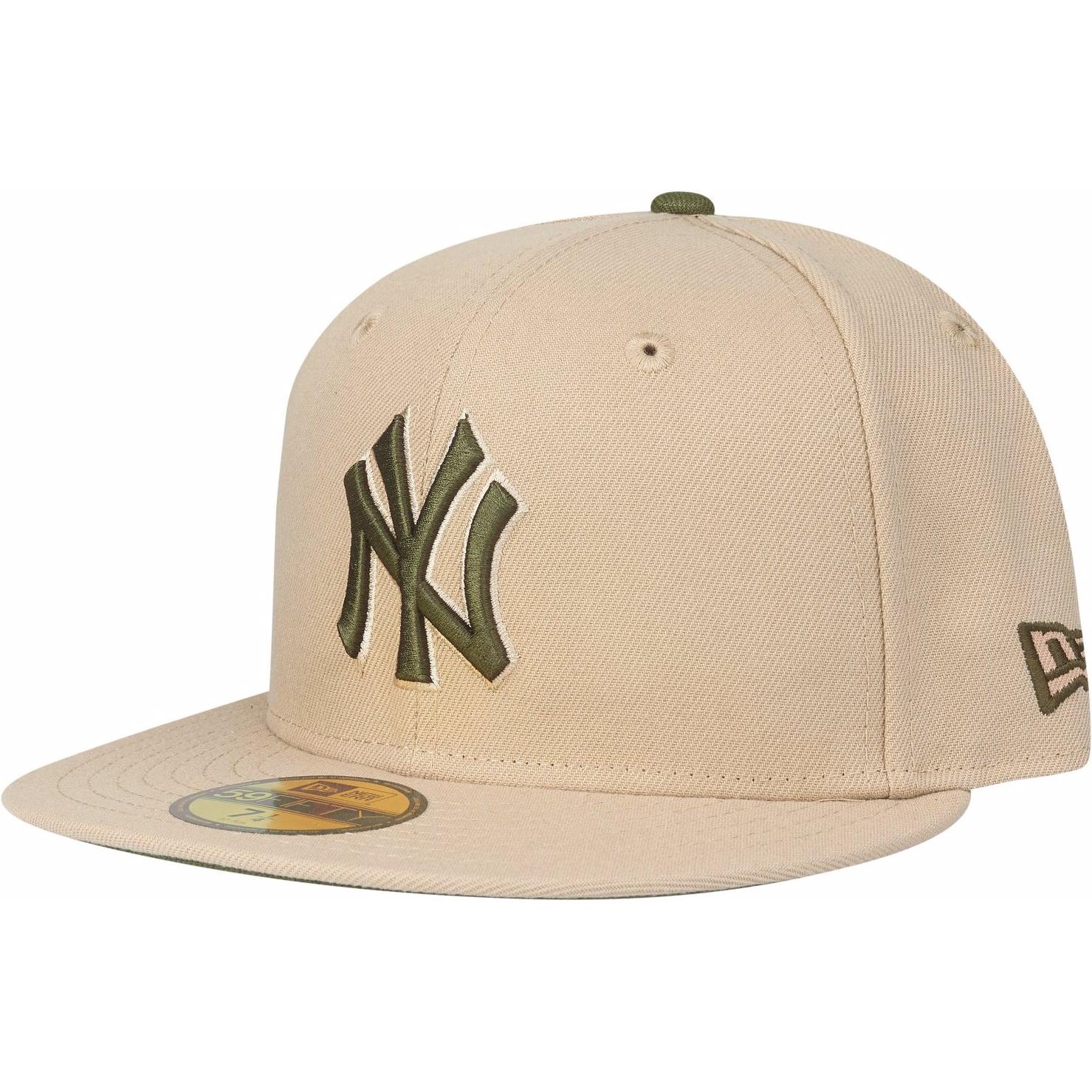 New Era, Herren, Cap, 59Fifty New York Yankees, Beige, (8)