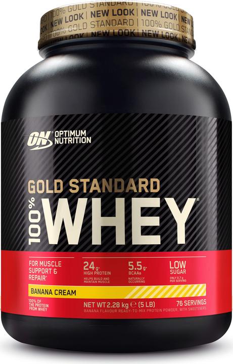 Immagine prodotto Optimum Nutrition 100% Siero di latte Gold Standard (Banana, 1 pz., 2273 g)