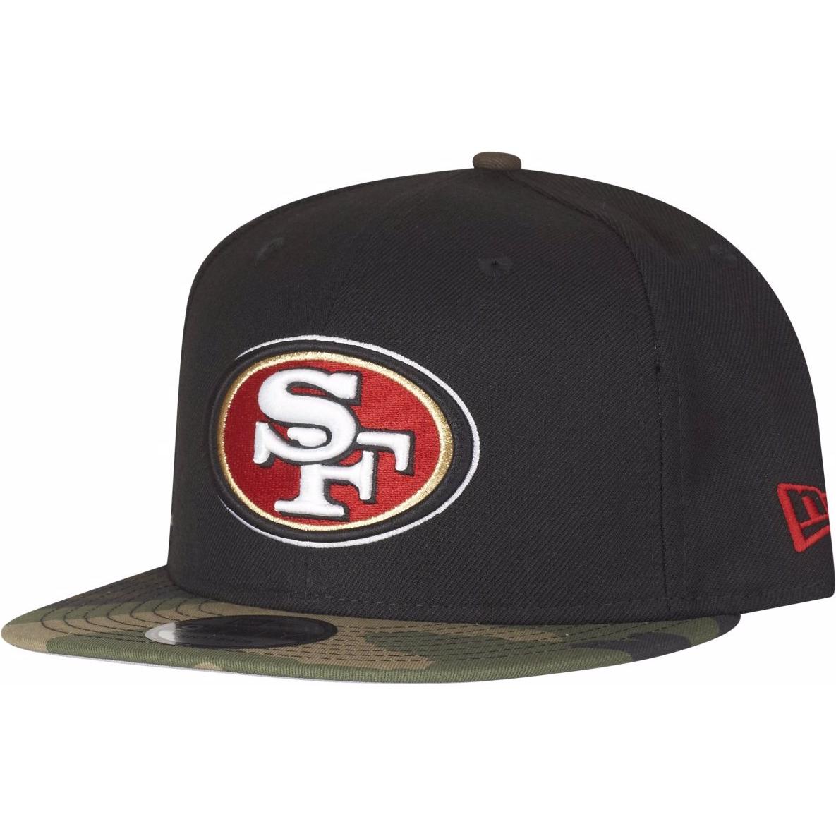 New Era, Herren, Cap, 9Fifty San Francisco 49Ers, Schwarz, (One Size)