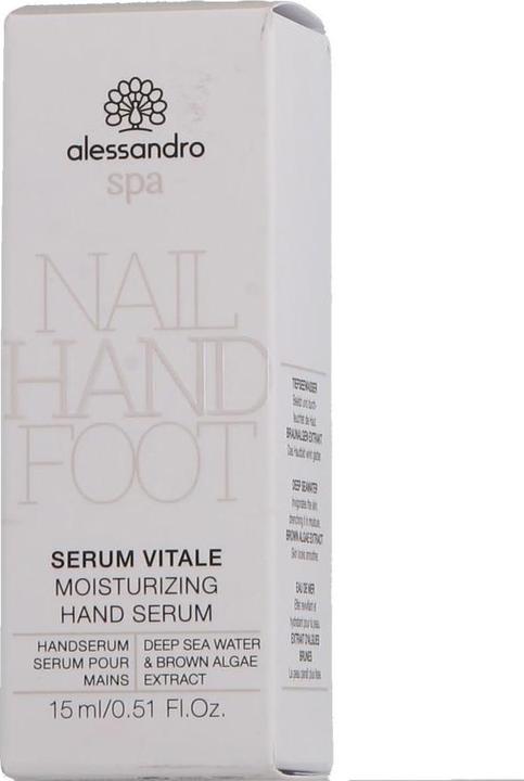 Actual product image Alessandro Spa - Serum Vitale Mosturizing Hand Serum (15 ml)