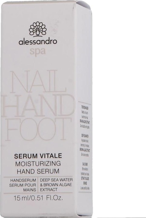 Image du produit Alessandro Spa - Sérum Vitale Mosturizing Hand Sérum (15 ml)