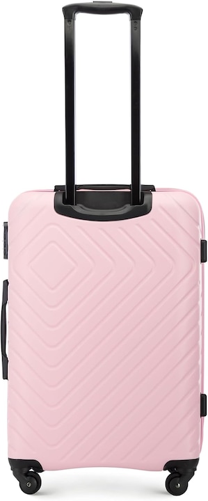 Immagine prodotto Wittchen 4-teiliges Cube Line Kofferset (96 l, Bagaglio a mano (fino a 50 litri), M (50 - 90l), L (90 - 115l))