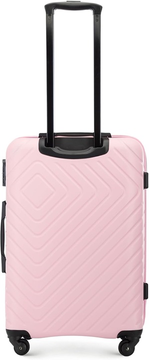 Actual product image Wittchen 4-teiliges Cube Line Kofferset (96 l, Hand luggage (up to 50 litres), M (50 - 90l), L (90 - 115l))